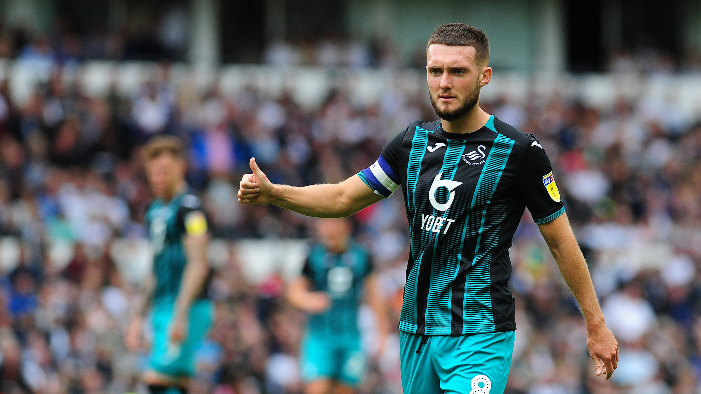 Matt Grimes praises Cooper's winning mentality Swansea